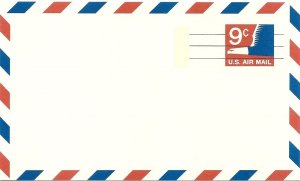 Scott# UXC10 US Airmail Postal Card
