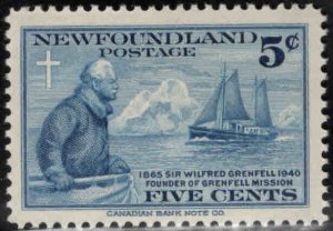 NEWFOUNDLAND Scott 252 MH* stamp