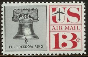 C62 Liberty Bell F-VF MNH single stamp