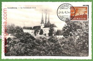 14702 - Luxembourg - MAXIMUM CARD - 1900's - Architecture-