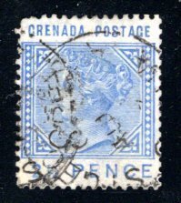 GRENADA  #22, Used, F/VF  ... ...   2520176/11