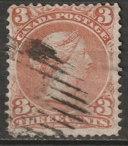 Canada 1868 Sc 25 used