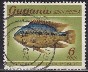 Guyana 43 Two-Spotted Cichlid 1968