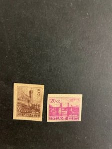 Estonia Occupation sc NB1,NB2 MH imperf