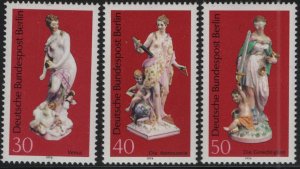 BERLIN 9N350,9N351,9N352 VF MNH BERLIN PORCELAIN