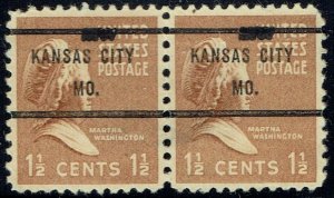 MW Printed dated (MW-12)1.5c precancel pr from KANSAS CITY MOmissing date ERROR