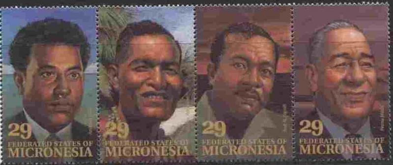 Micronesia 177 MNH Famous Men, Local Leaders