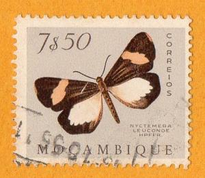 Mozambique Butterflies and Moths 7$50 1953 Used