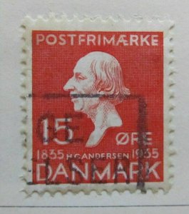 1935 A6P23#117 Denmark 15o Used-