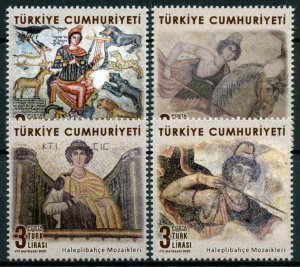 Turkey 2020 MNH Art Stamps Mosaics Mosaic 4v Set