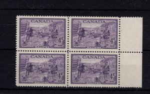 Canada #283 Block of 4 MNH