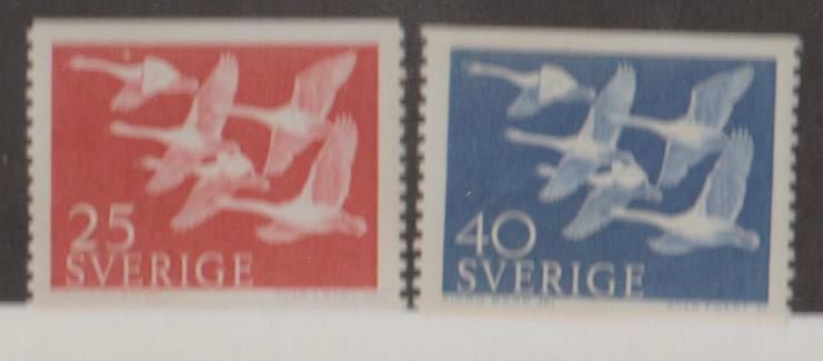 Sweden Scott #492-493 Stamps - Mint NH Set