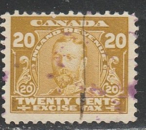 Canada   VanDam FX7    (O)    1919     War Tax  Le $0.20