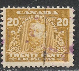 Canada   VanDam FX7    (O)    1919     War Tax  Le $0.20