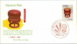 Japan 1966 FDC - Philatelic Week - F14222