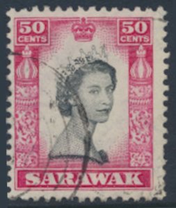 Sarawak  SG 199  SC# 208 CTO full gum see details & scans