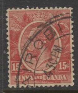 STAMP STATION PERTH KUT #24 KGV Definitive Used