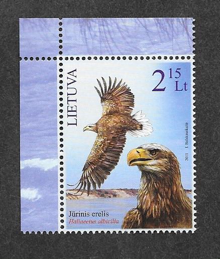 Lithuania 954 Mint NH Endangered Fauna!