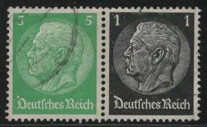 Germany Scott # 418, 415, used, se-tenant, Mi # W59