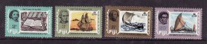 Fiji-Sc#293-6- id9-unused NH set-Ships-Explorers-1970-