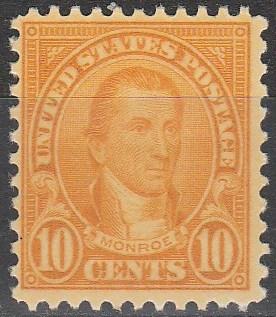 US #642 F-VF Unused CV $3.25