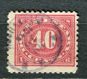 USA; 1917 early Documentary Revenue used 40c. value