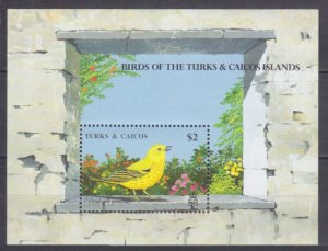 1990 Turks and Caicos Islands 908/B83 Birds 11,00 €