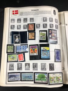 WW, BRITISH COLONIES, 100s of Stamps mounted in an album & in others