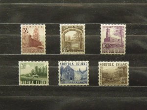 5340   Norfolk Island   MH # 13, 14, 15, 16, 17, 18          CV$ 41.90