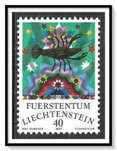 Liechtenstein #600 Zodiac Signs MNH