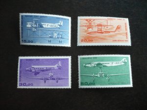 Stamps - France - Scott# C56-C59 - Mint Never Hinged Set of 4 Stamps