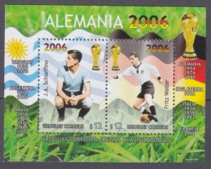 2003 Uruguay 2776-2777/B95 2006 FIFA World Cup Germany