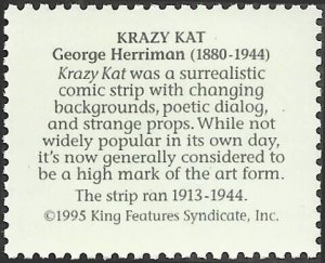 # 3000e MINT NEVER HINGED ( MNH ) KRAZY KAT