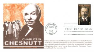 #4222 Charles W. Chesnutt Graebner FDC