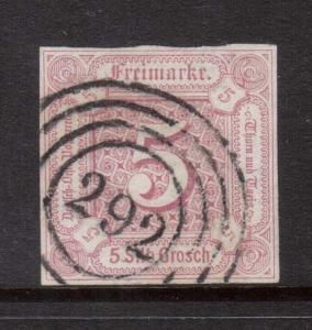Thurn & Taxis #13 Used With Lovely Cancel