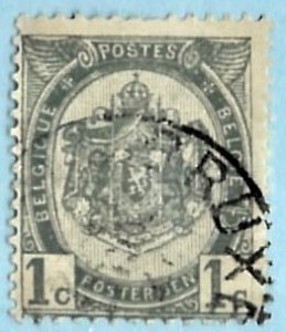 BELGIUM #82 - USED  - 1907 - BELG221