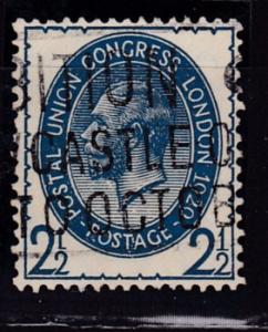 Great Britain 1929 2 1/2d KGV Union Postal Congress  FINE/VF/Used