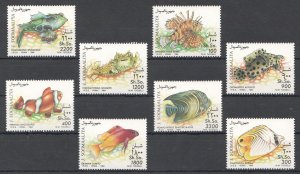 B0931 1994 Somalia Soomaaliya Fauna Fish & Marine Life Michel 35 Euro 1Set Mnh