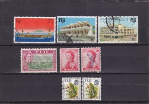 SA13i Fiji selection of used stamps