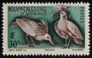 New Caledonia #277 Kagu Birds; Unused (0.45) (2Stars)