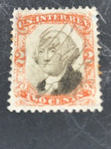 Scott#R135-2 Cents 1872 US Internal Revenue Stamp Used N/G