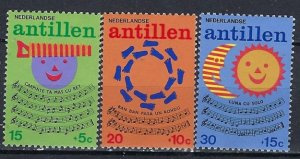 Netherlands Antilles B131-33 MNH 1974 set (ak2358)