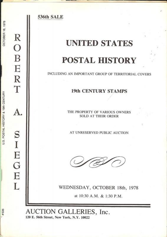 United States Postal History including an Important Group...
