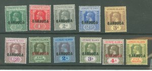 Barbuda #1-11 Mint (NH) Single (Complete Set)