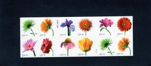 4185a Flowers, MNH booklet pane/20
