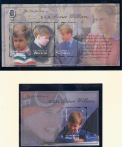 MICRONESIA Sc 543-4 NH MINISHEET+S/S OF 2003 - ROYAL FAMILY - (JO23)