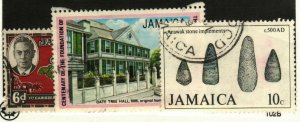 Jamaica #151, 453, 484 used Boy Scouts