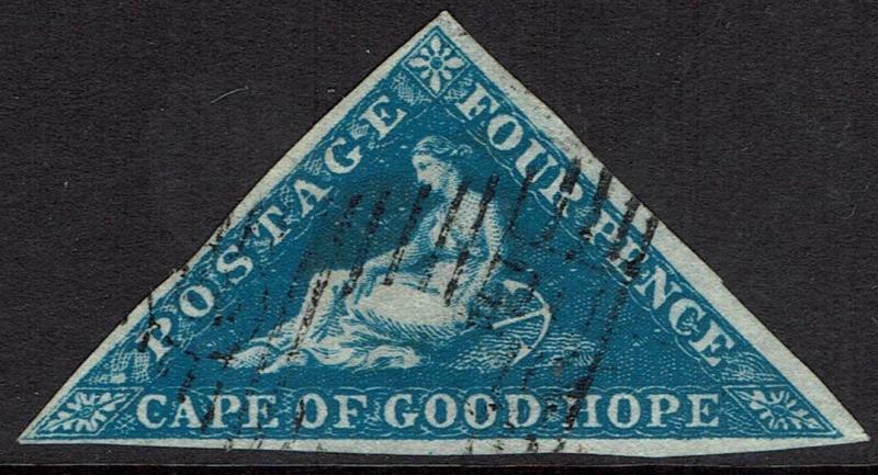 CAPE OF GOOD HOPE 1855 TRIANGLE 4D USED