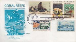 United States, First Day Cover, Marine Life