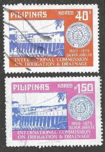 Philippines 1260-1261 Complete Used SC: $.60